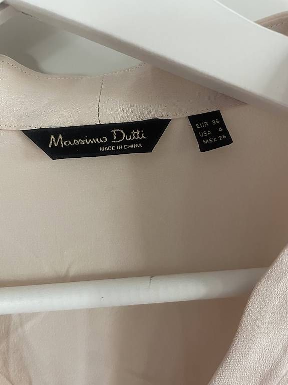Camicette: Massimo Dutti Seidenbluse puderrosa, Gr. 36 – Usato da Zürich venduto da Ineselisabeth 1