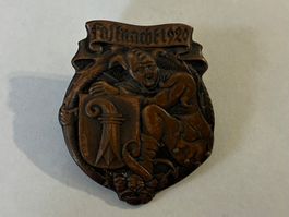 Basler Kupfer-Fasnachtsplakette 1920