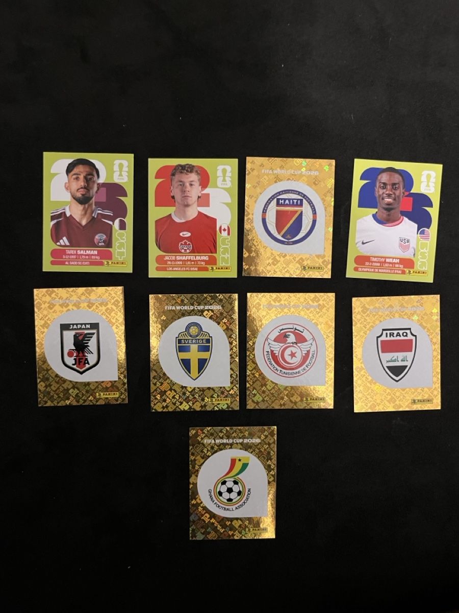 Panini Sammelbilder & Trading cards: 9 Panini FIFA World Cup Sticker – Neu (gemäss Beschreibung) aus Stäfa von greety1981