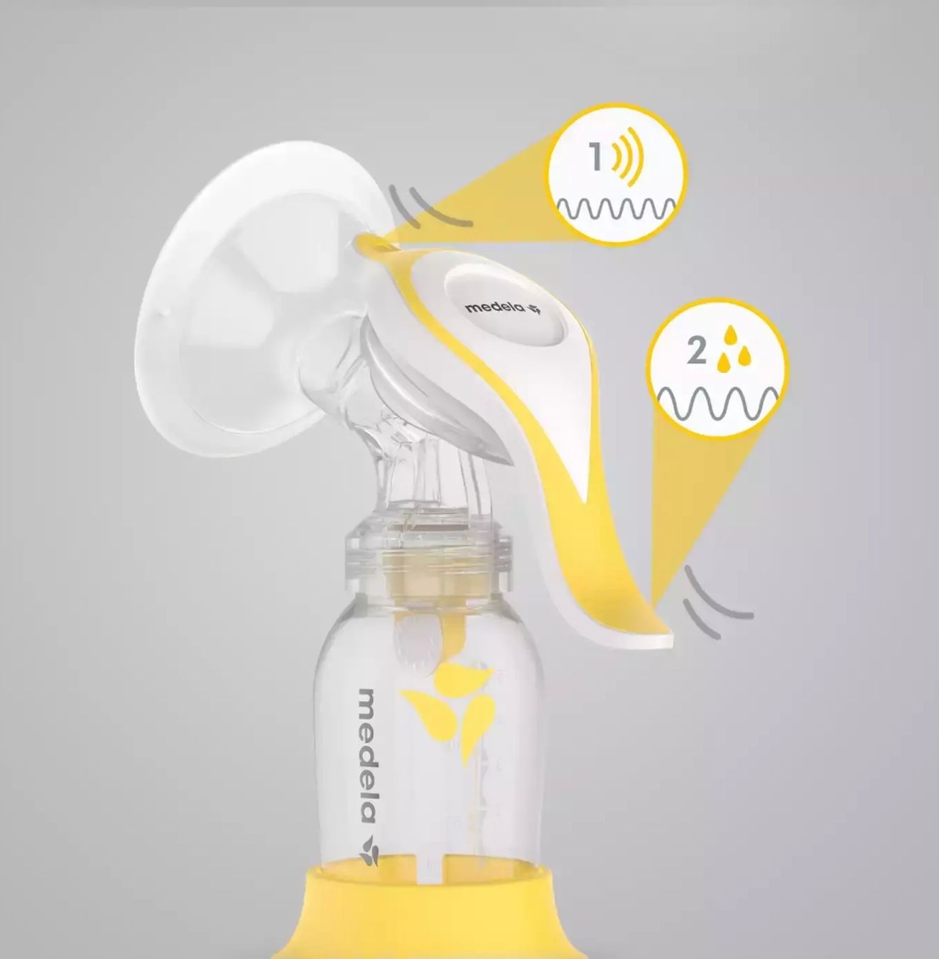 Medela Accessori per l’allattamento: Medela Harmony Handmilchpumpe mit Flex Technologie – Nuovo (secondo la descrizione) da Basel venduto da Seifehuesli 4