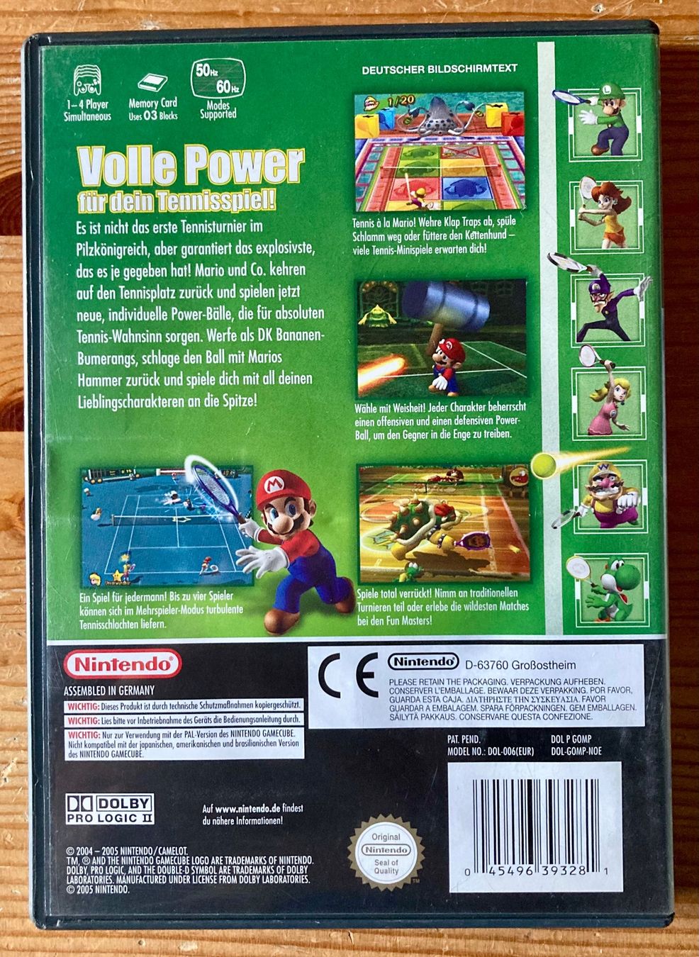 Nintendo Giochi: Mario Power Tennis - Nintendo GameCube – Usato da Zürich venduto da Djmotionch 3
