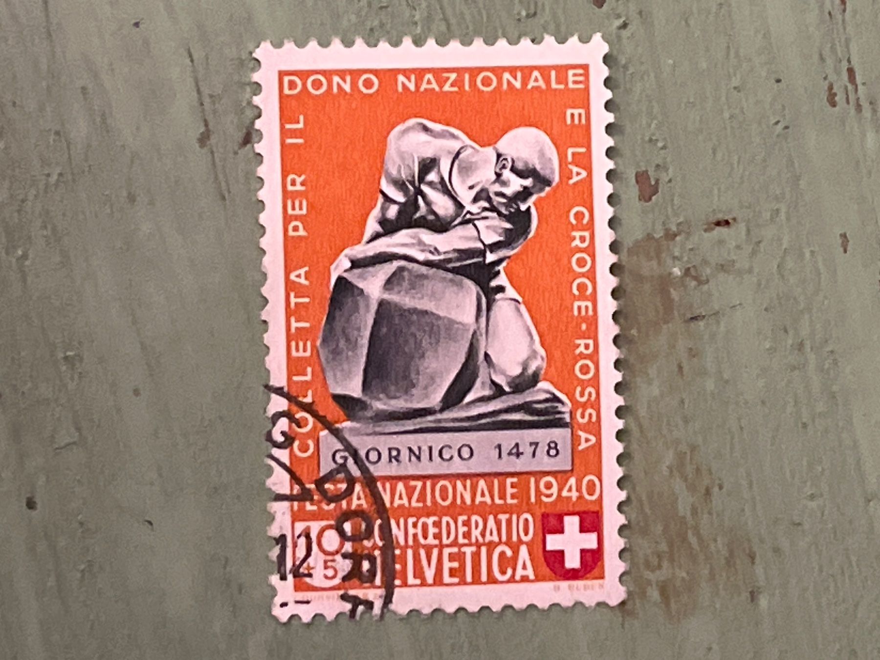 Alle Briefmarken: Schweiz Briefmarke – Gebraucht aus Chiasso von AzenYa