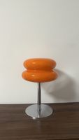 Pilz Lampe, orange, Retro Stil 💡 