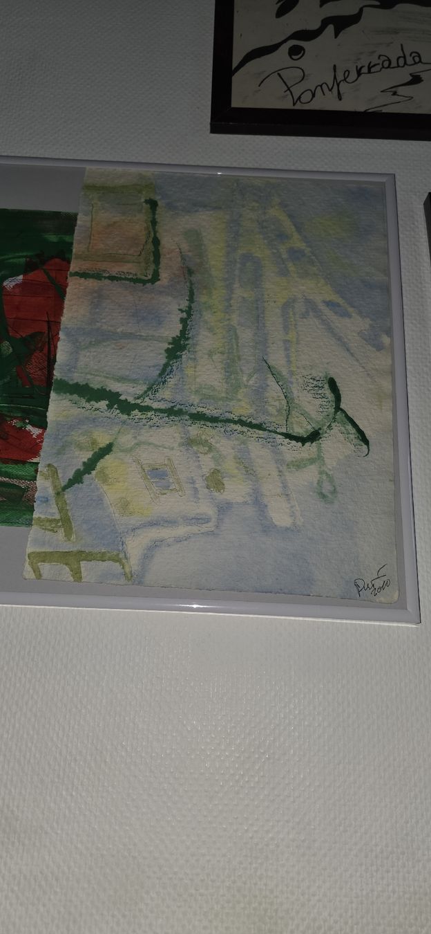 Dipinti: Abstrakte Aquarellmalerei von PUXI – Nuovo e nell'imballaggio originale da Zürich venduto da Toetsch
