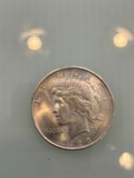 1 mal alte Silber Peace Dollar 1923 26.7 gramm
