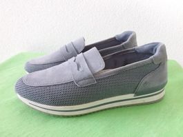 MEDICUS Slipper, Gr G5 / 37,5, blau