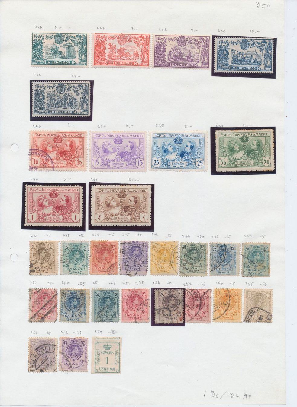Tutti i francobolli: Spanien, Interessantes Lot – Usato da Winterthur venduto da Zupogeru 2