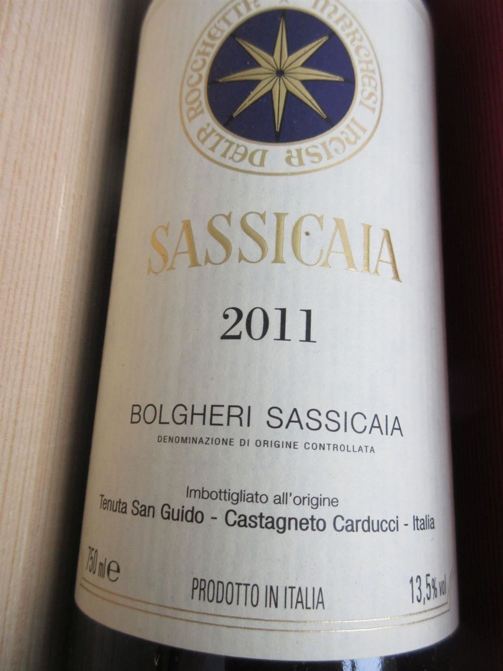 Sassicaia Vino: Sassicaia 2011 und 2012 – Nuovo e nell'imballaggio originale da Binningen venduto da tempipassati 1