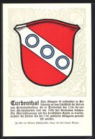 Künstler-AK Turbenthal, Wappen