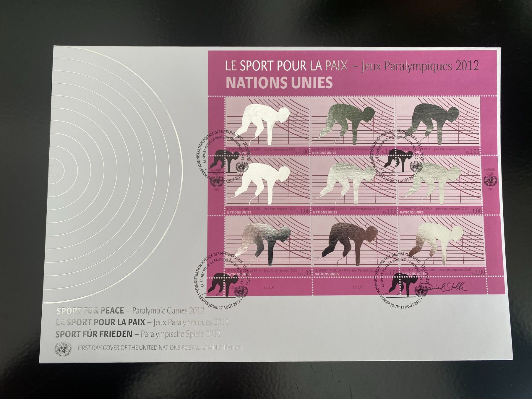 Tutti i francobolli: 2012 / ONU UNO Genf / 2x FDC / Znr: 805-806 – Nuovo (secondo la descrizione) da Grand-Lancy venduto da Dany1973 1