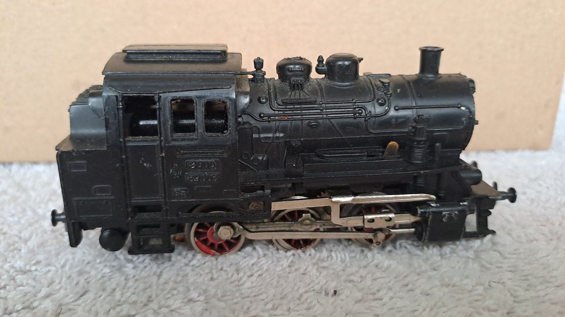 Märklin Modellini di ferrovie: Märklin 3000 Dampflok BR 89 H0 WS/48 – Usato da Winterthur venduto da Riebeli333 1