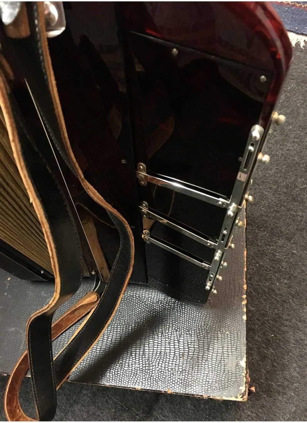 Hohner Maestro VI 120 bass mit Kopfer alles Original 80 J. (Gebraucht ...