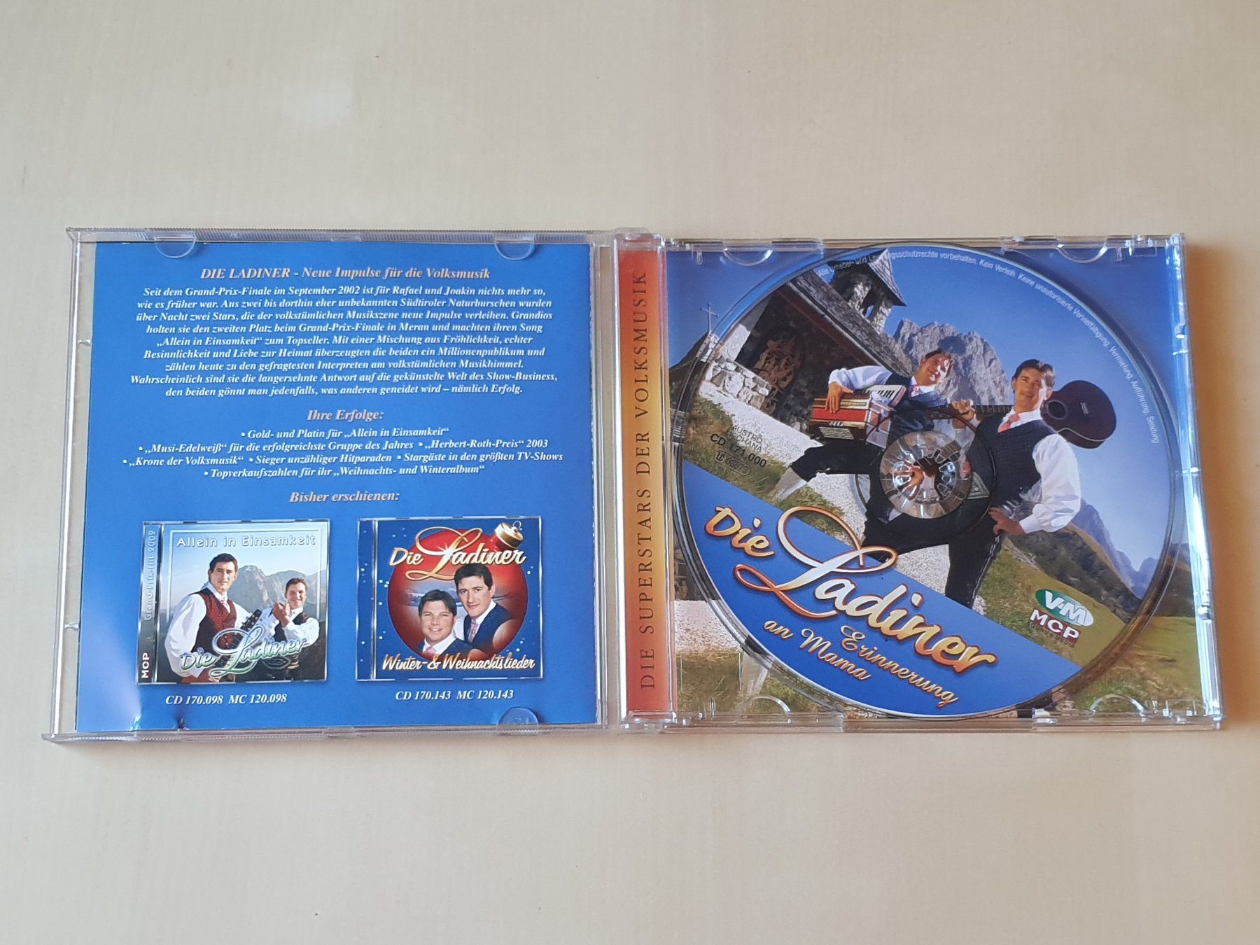 CD: Die Ladiner Erinnerung an Mama – Usato da Stansstad venduto da collectorsshop 2