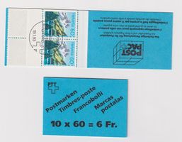 2 Markenheftchen 1993 Bergseen