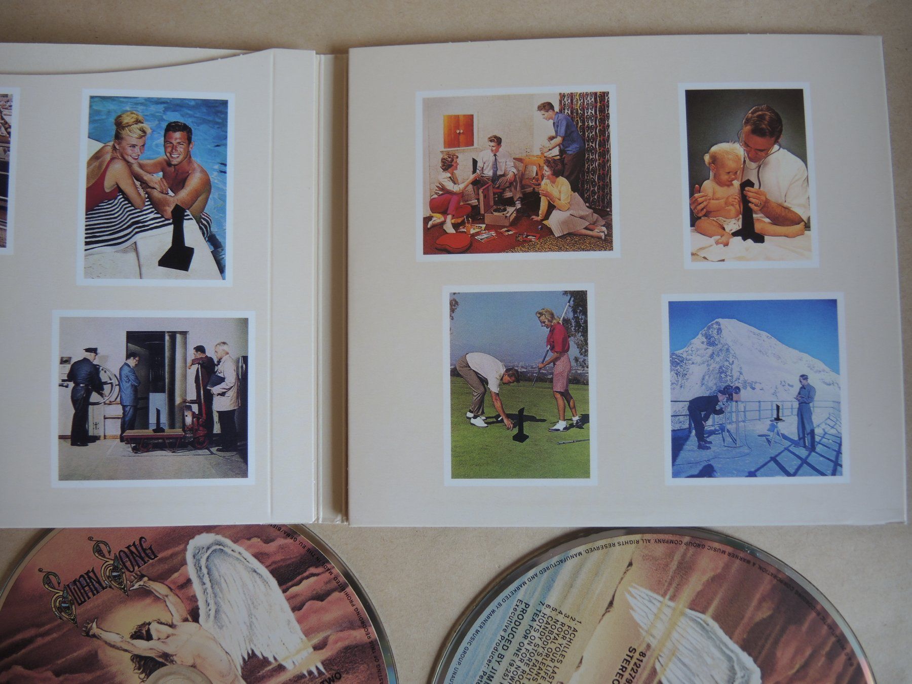 CD: Doppel CD LED ZEPPELIN Presence mit Booklet – Usato da Rorschach venduto da maeck8 4