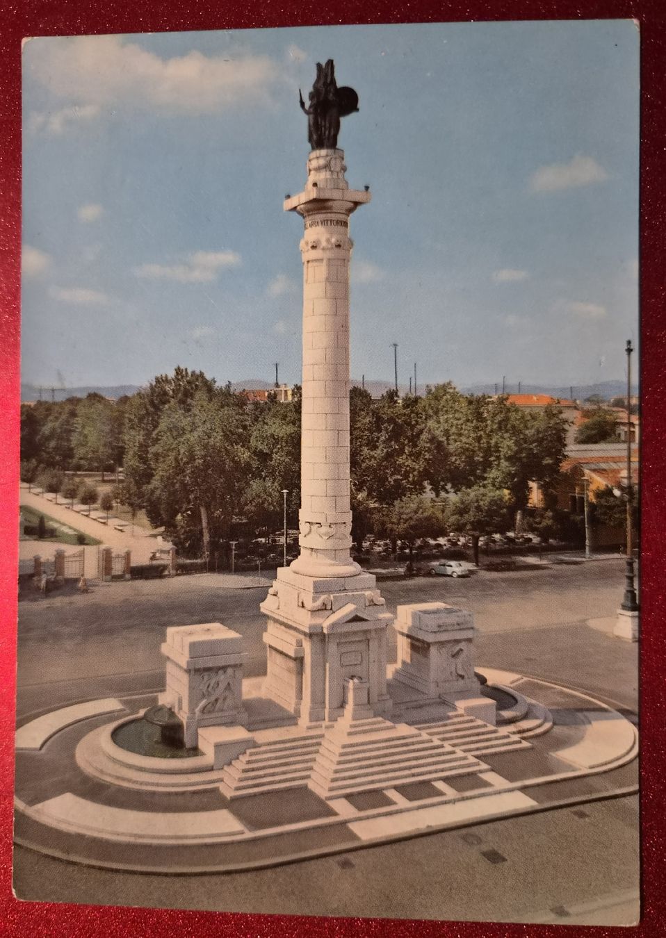 Ansichtskarten: Forli Denkmal der Gefallenen 1962 – Gebraucht aus Melchnau von Arthurius