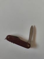 Taschenmesser Holzgriff Edelstahl Rostfrei gebraucht