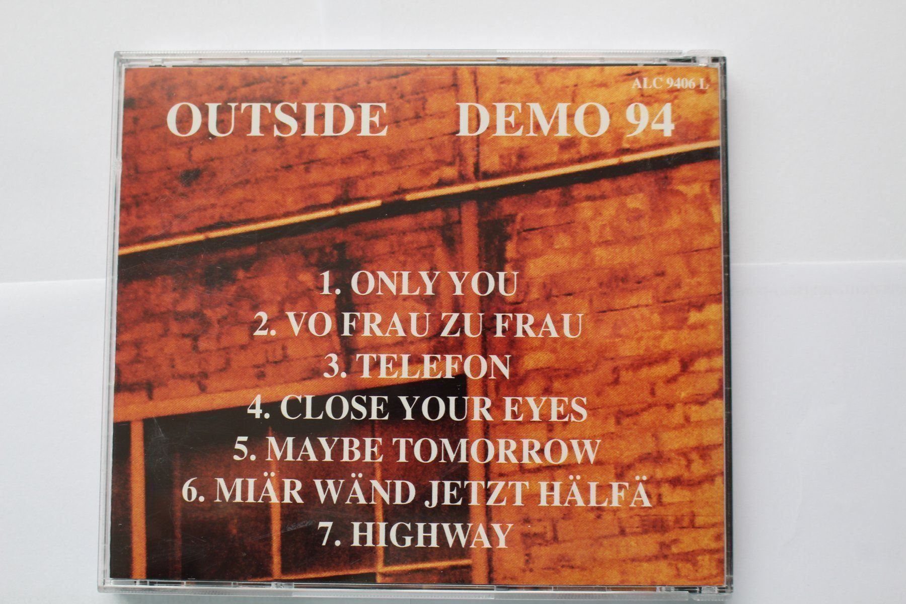 CD: OUTSIDE Mundart Rock vom Heidiland – Nuovo (secondo la descrizione) da Sargans venduto da Bomp 1