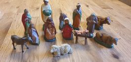Alte Krippenfiguren