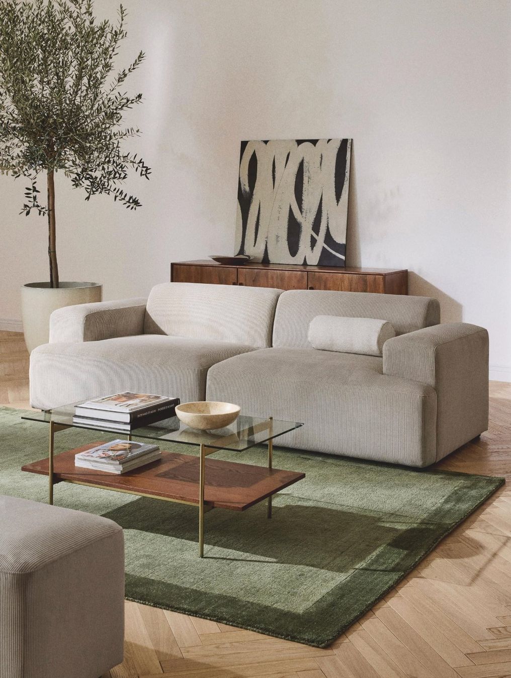 Westwing Divani: Westwing Cord-Sofa Melva (2-Sitzer) – Usato da Lausanne venduto da Seradii 5