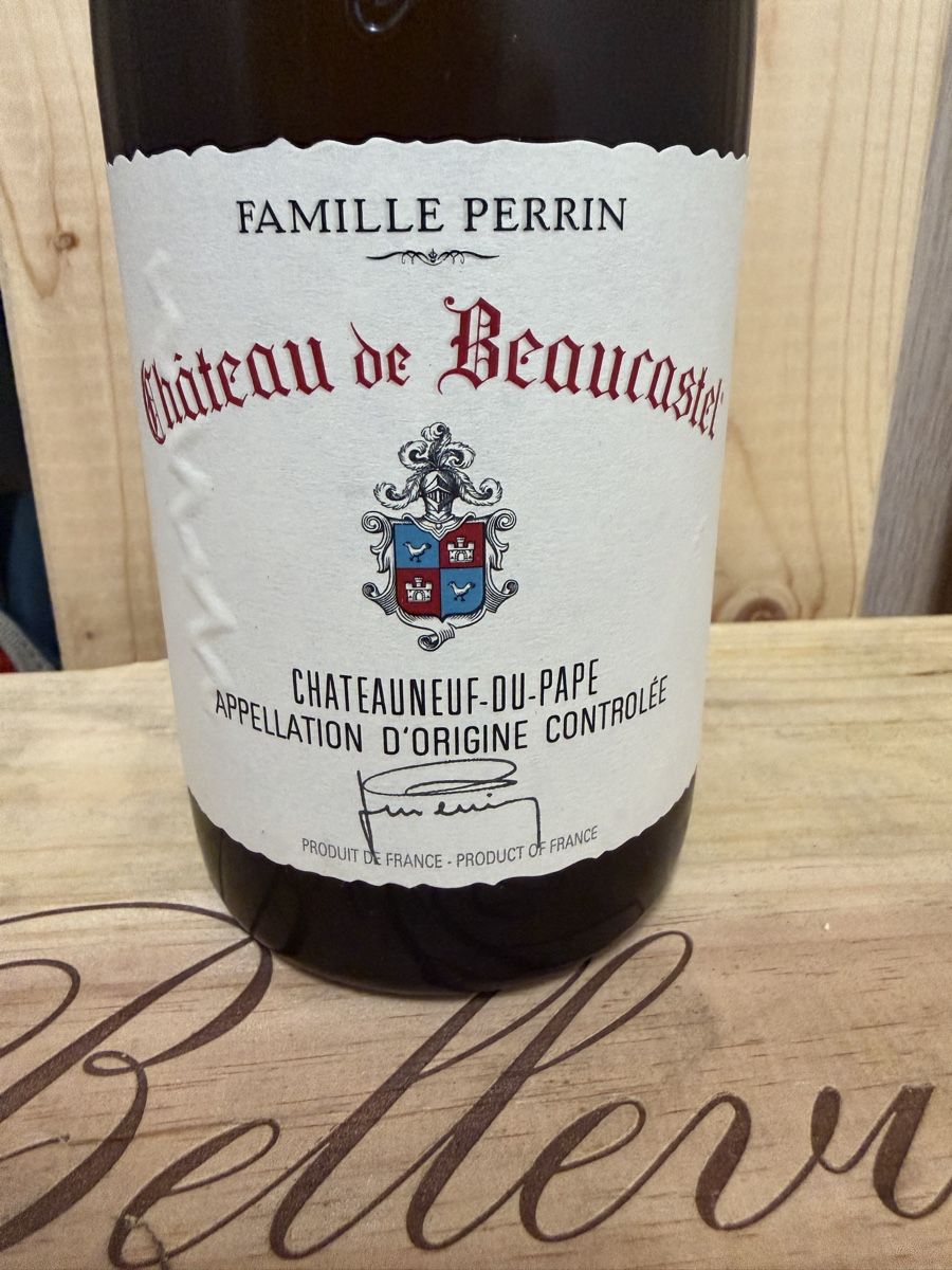 Vins: 1 bouteille Château de Beaucastel blanc 2015 – Neuf (Voir description) à Gland par Freeload