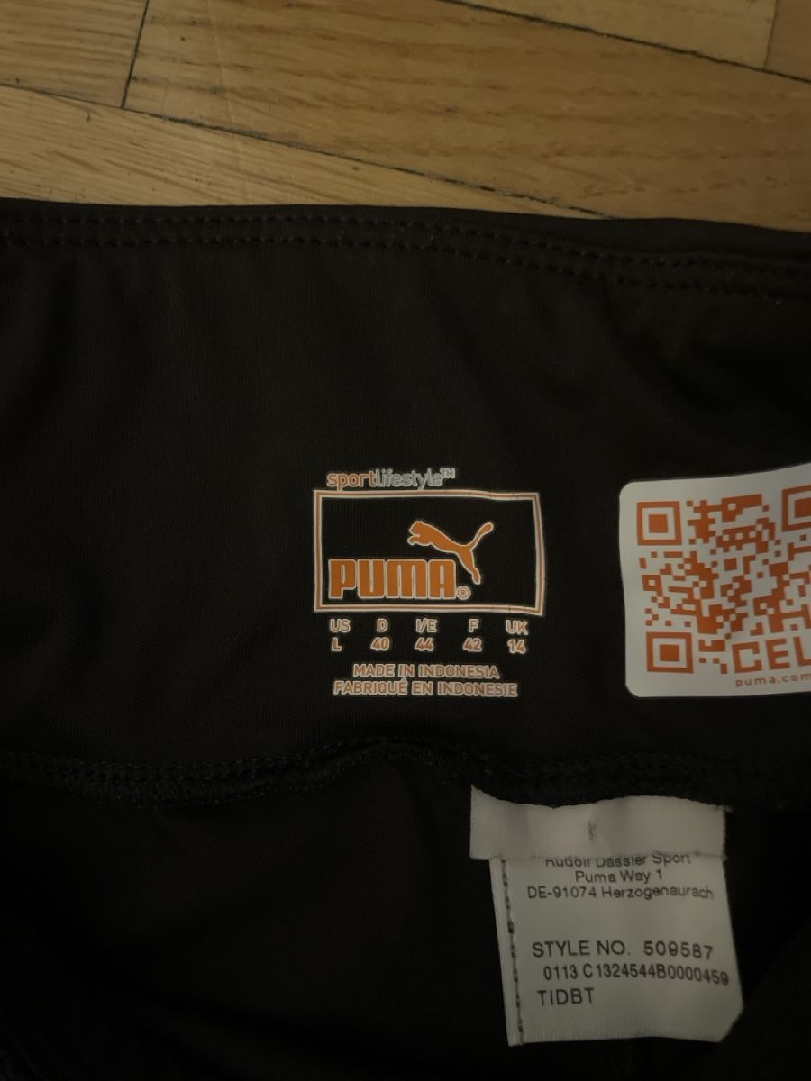 Puma Hosen: Schwarze Puma Trainingshose 3/4, Grösse 40 – Gebraucht aus Weinfelden von Tubbs2 1
