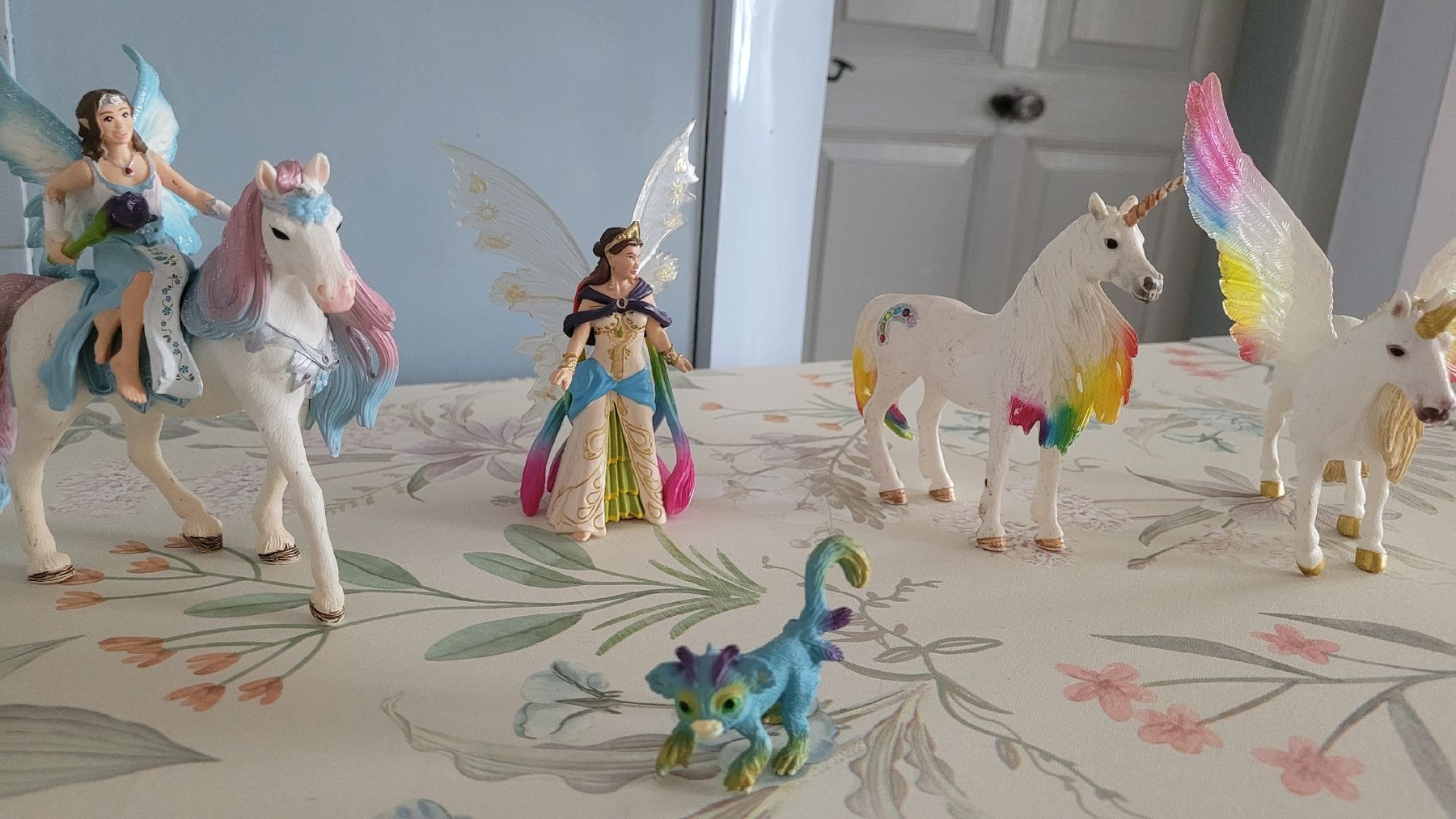 Schleich Giocattoli: Schleich Elfen, Pegasus, Einhörner, Set mit 6 Stück, Top! – Usato da Warth venduto da aussieaussie 2