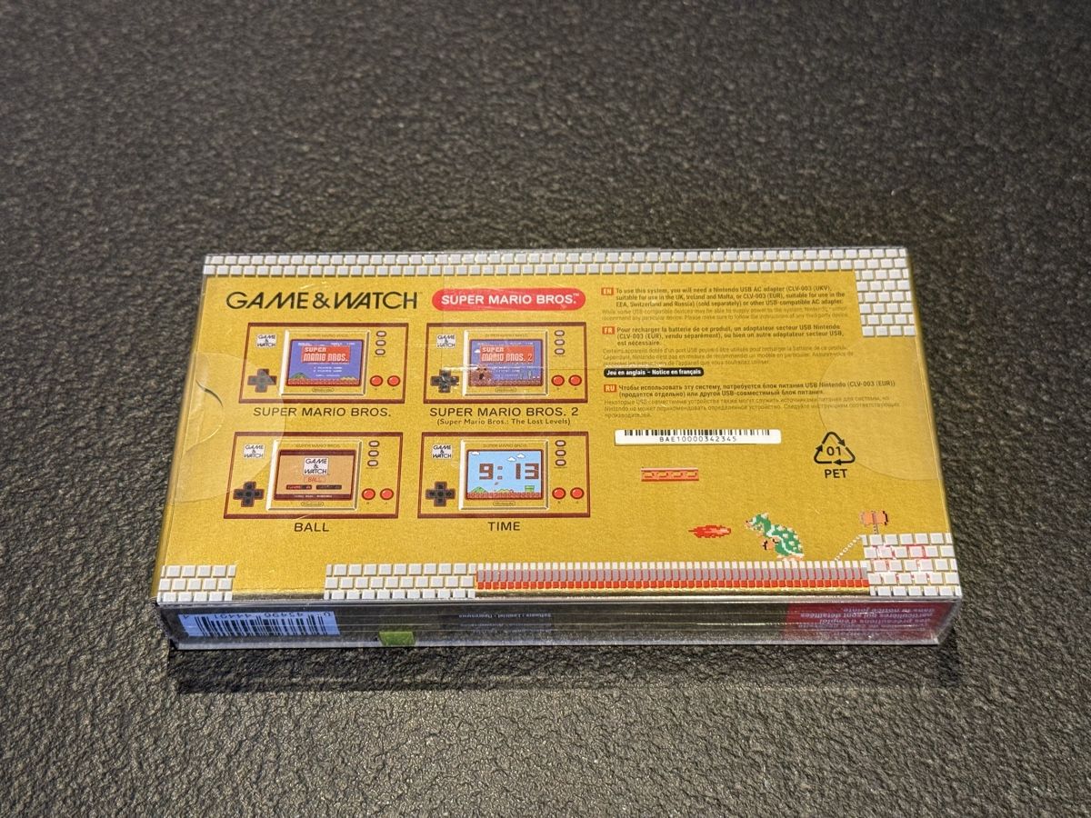 game&watch Console: Game & Watch - Super Mario Neuf – Nuovo e nell'imballaggio originale da Uvrier venduto da sauma85 1