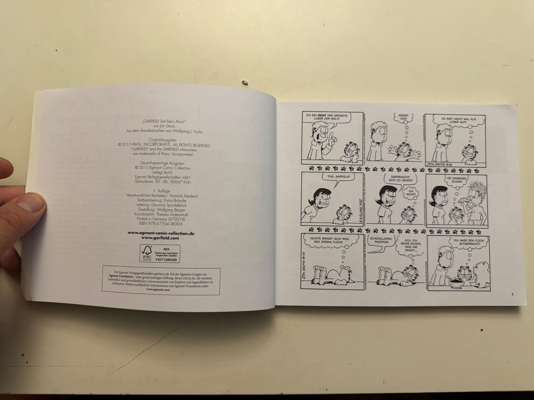 Fumetti: Garfield Band 51 - 1.Auflage – Usato da Münsingen venduto da Ganjam 3