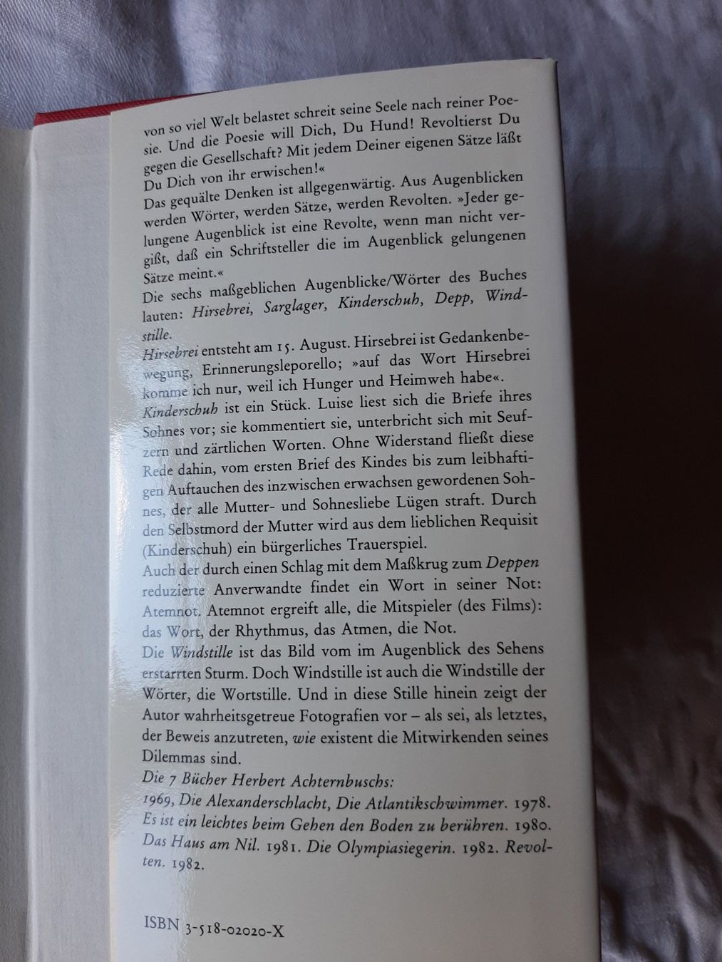 Bücher: Herbert Achternbusch: Revolten. Roman – Neu und originalverpackt aus Basel von kouki51 3