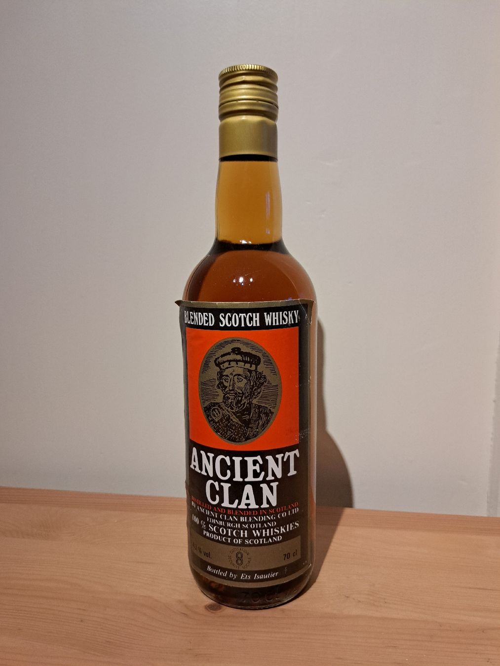 Bevande alcoliche: Ancient Clan Blended Scotch Whisky – Nuovo e nell'imballaggio originale da Brittnau venduto da Prorex