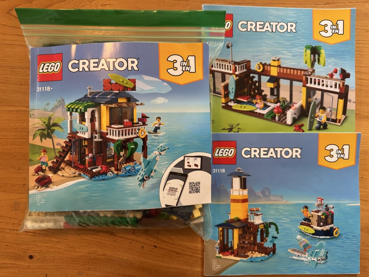 Lego Kit di costruzioni: Lego Creator 3in1 Strandhaus – Usato da Davos Platz venduto da bongovern