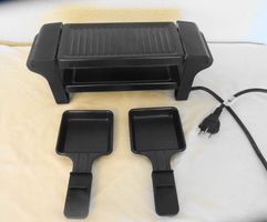 Zweier Raclette Ofen mit 2 Pfännchen Neuwertig