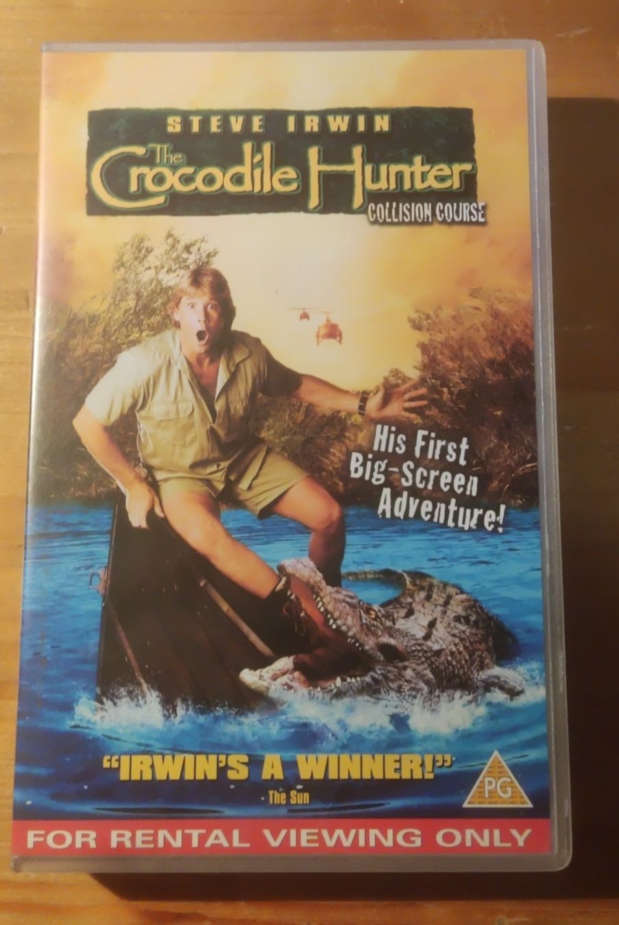 Tutti i VHS: Steve Irwin - The Crocodile Hunter VHS: Collision Course – Usato da Oberembrach venduto da giu_7ksd