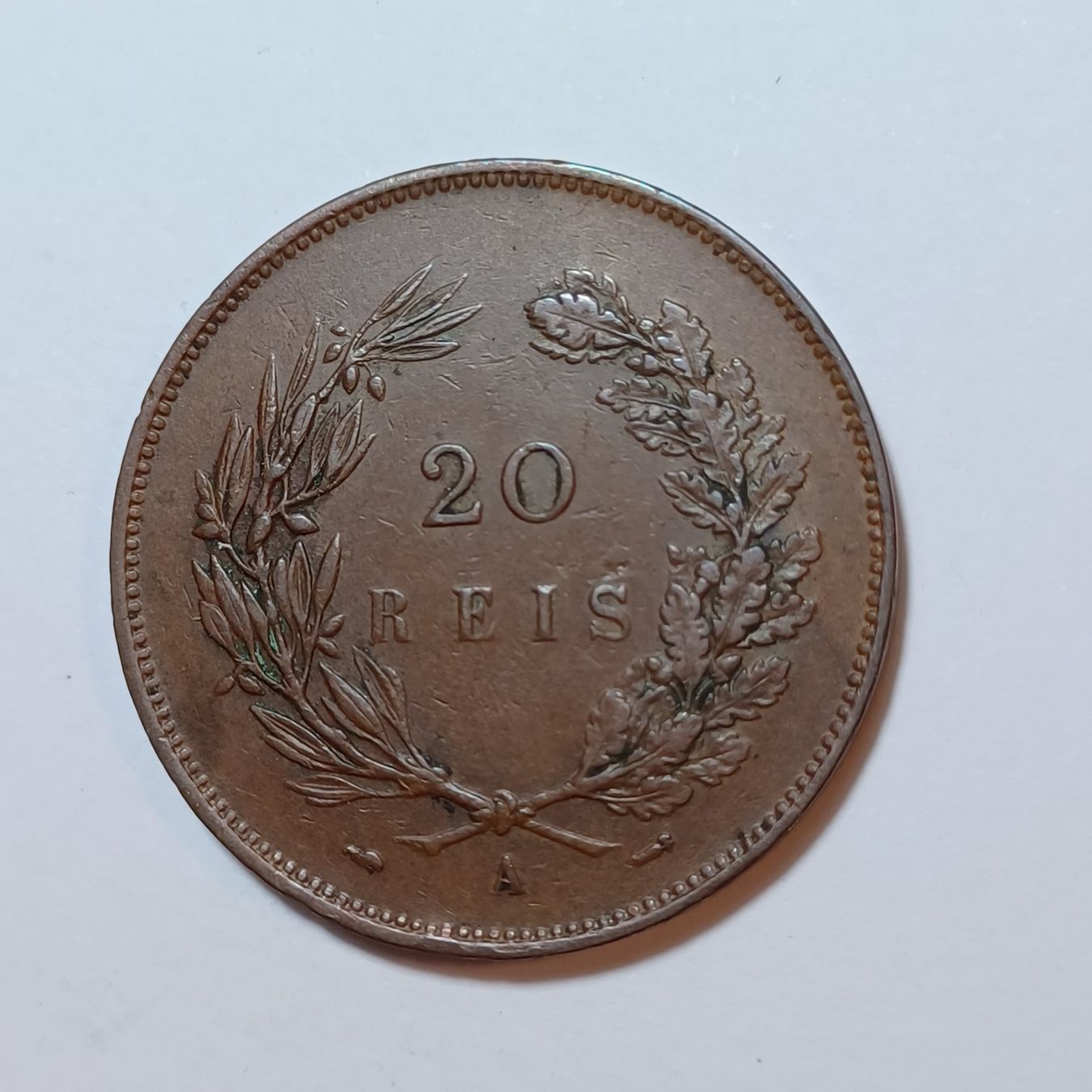 Tutti le monete: 20 Reis 1891 Portugal – Usato da Pfäffikon ZH venduto da Welt_Muenzen 1