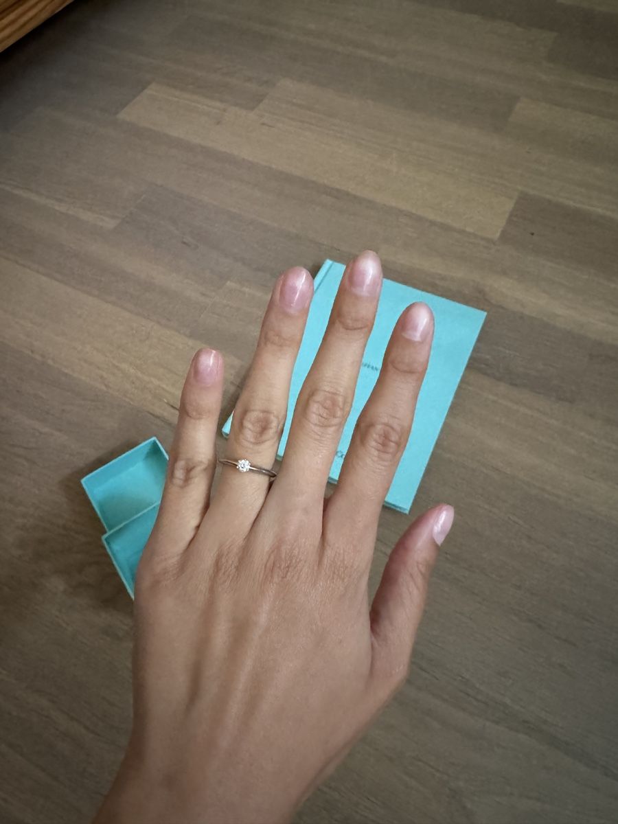 Tiffany & Co. Bagues: Tiffany Solitaire Ring Weissgold + Diamant – D'occasion à Rickenbach Sulz par Selina9 1