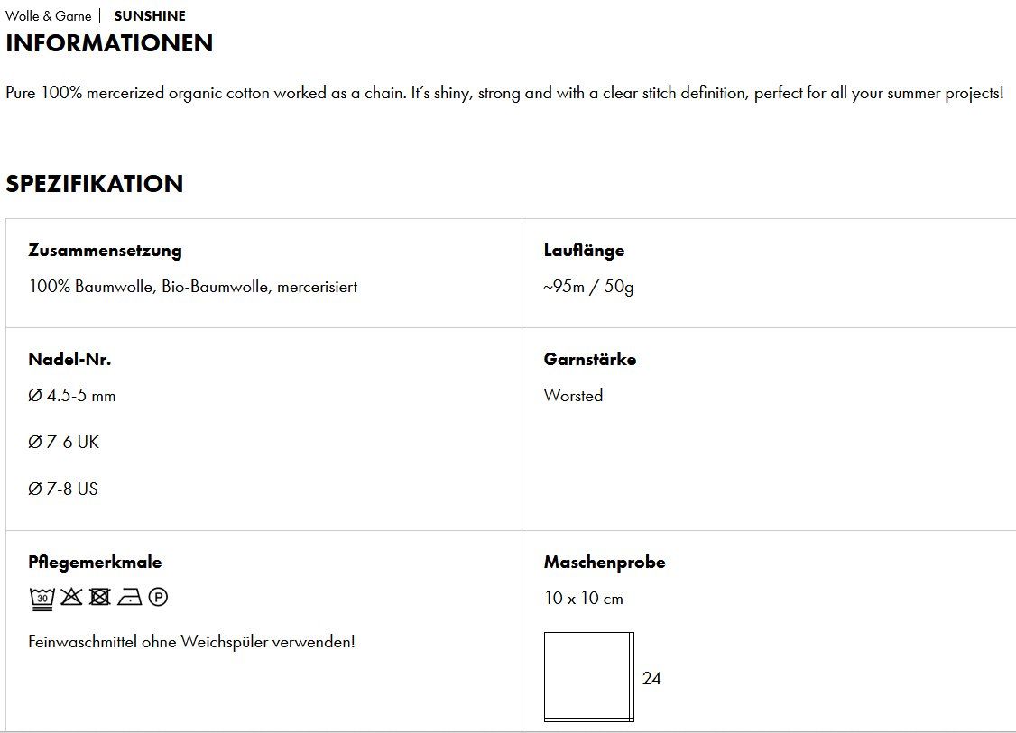Wolle: Glanzvolle Bio-Baumwolle in Haselnuss-Braun – Neu und originalverpackt aus Burgistein von Azureus58 2