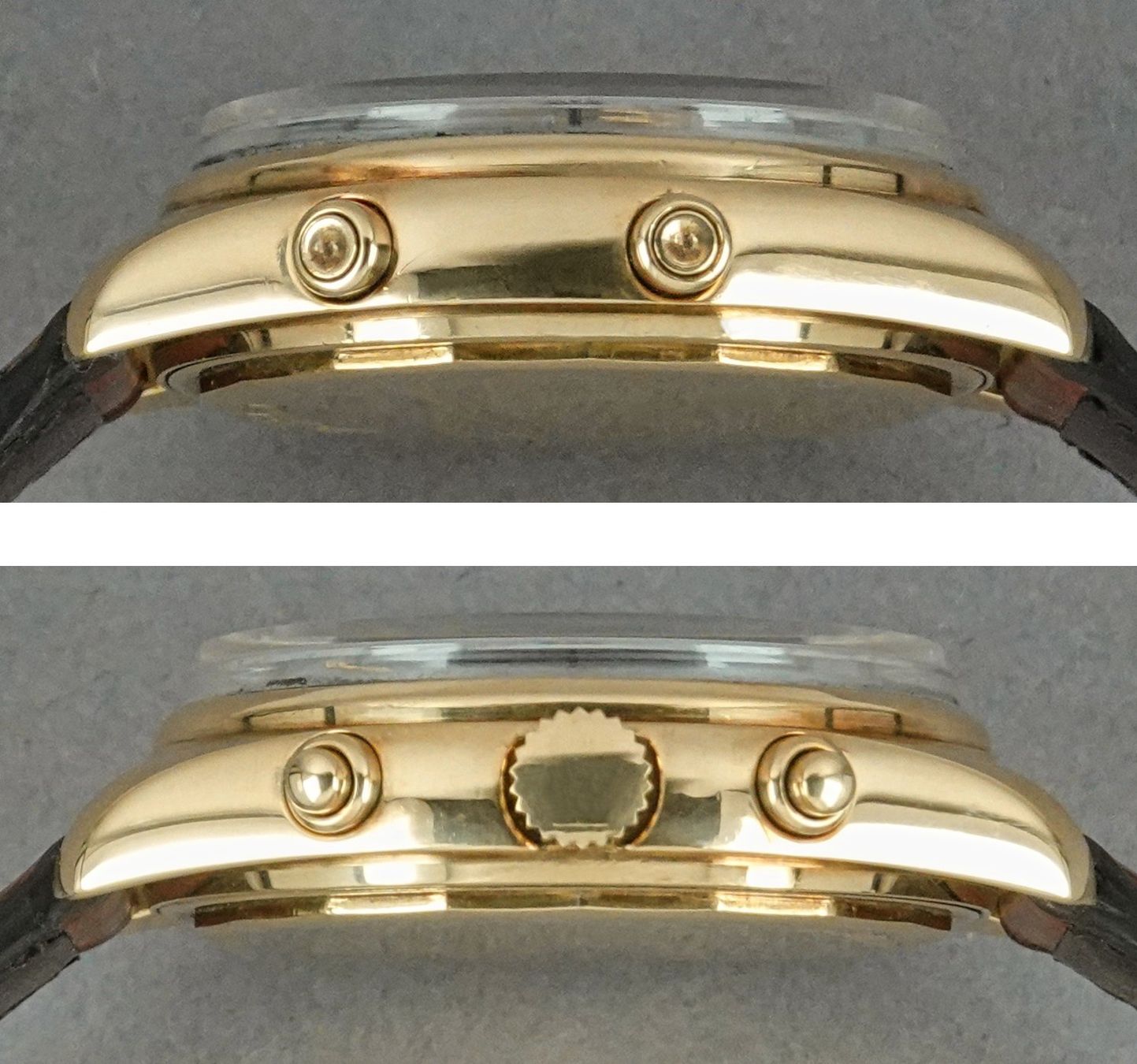 IWC Orologi: IWC Ref 3710 Chronograph triple date moon phase 18k Gold – Usato da Meilen venduto da Anonymous3 2
