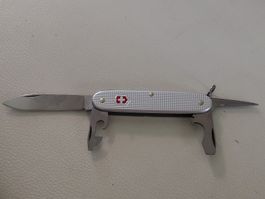 Victorinox Pioneer Alox Messer Silber mit Box Top Zustand
