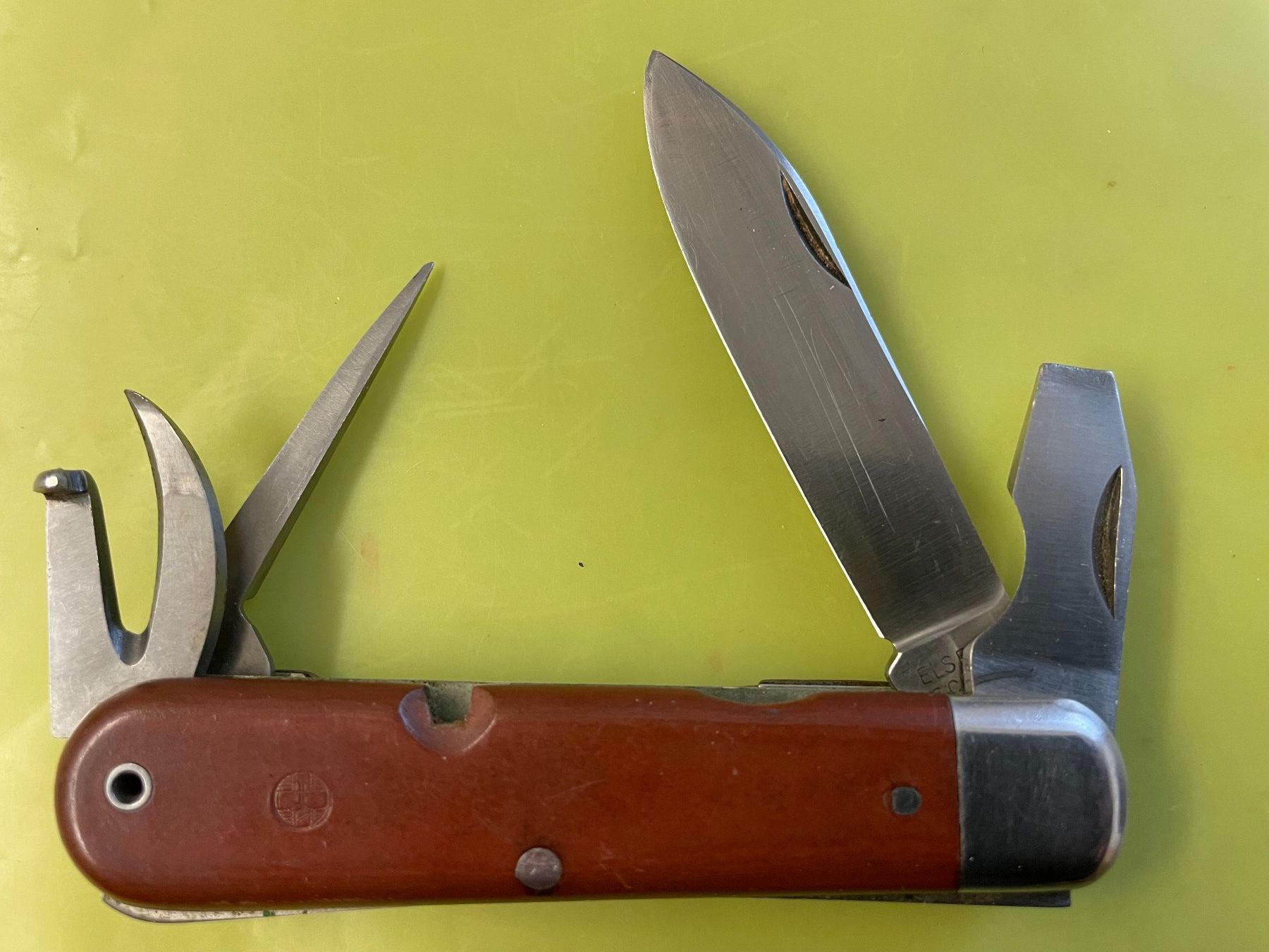 Schweizer Armee Taschenmesser: Couteau Elsener  E'dition 1953 – Gebraucht aus Lenggenwil von swissbrooker 1