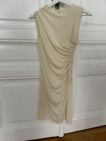 Zara Kleid beige Grösse XS neuwertig