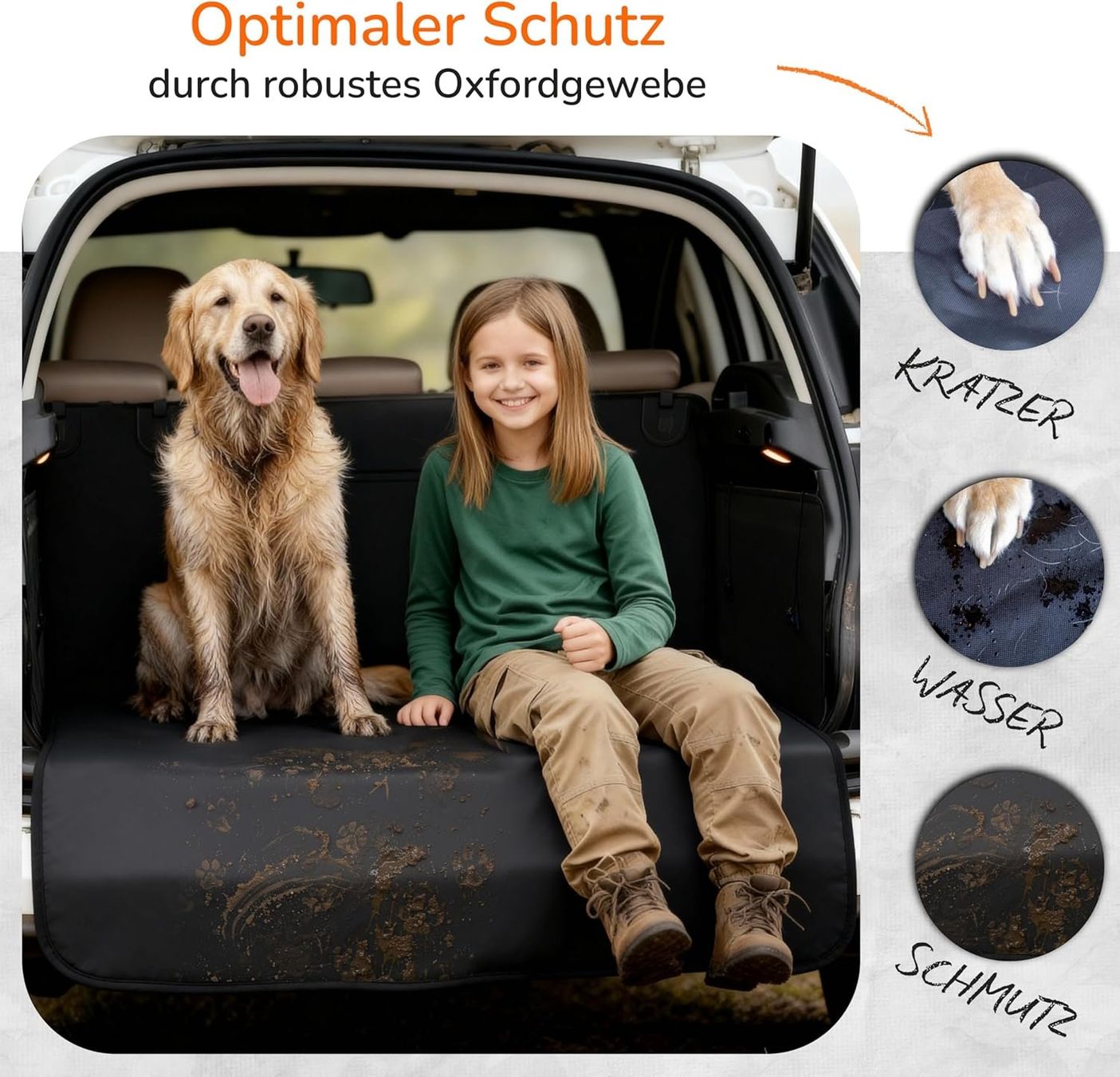 Teppiche / Matten: Upgrade4cars Kofferraumschutz Hund wasserdicht universal – Neu und originalverpackt aus Suhr von SchnapperCH 1