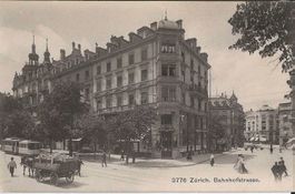 Karte Zürich (Bahnhofstrasse)