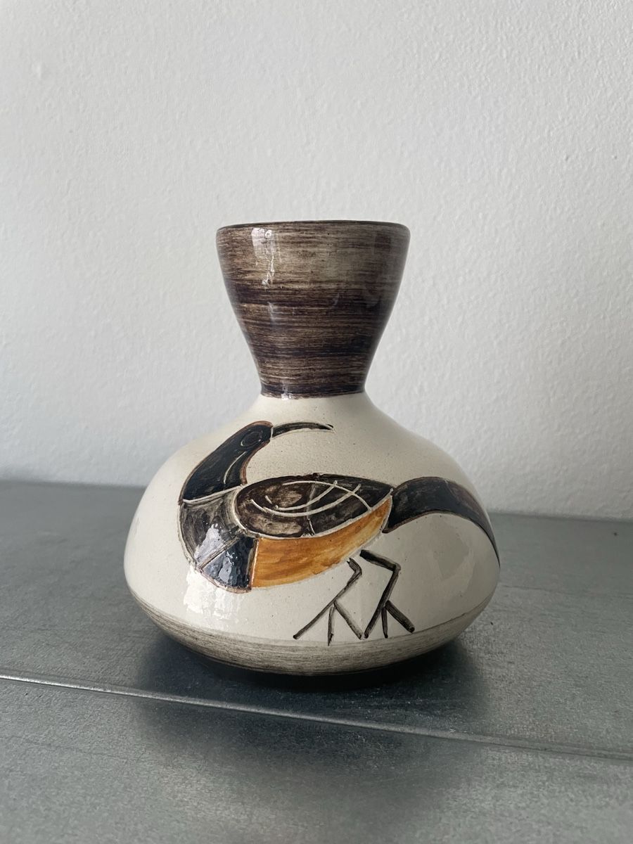 Vasi & Recipienti: Eliezer Halivny midcentury vase – Usato da Basel venduto da Amechan.