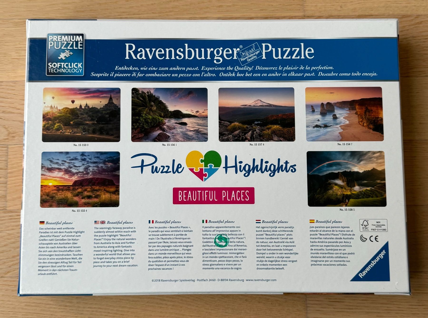 Ravensburger Puzzles: Ravensburger Puzzle 1000 Teile - Ayers Rock - Neu & Sealed – Neu und originalverpackt aus Birsfelden von Dealgoenner24 1