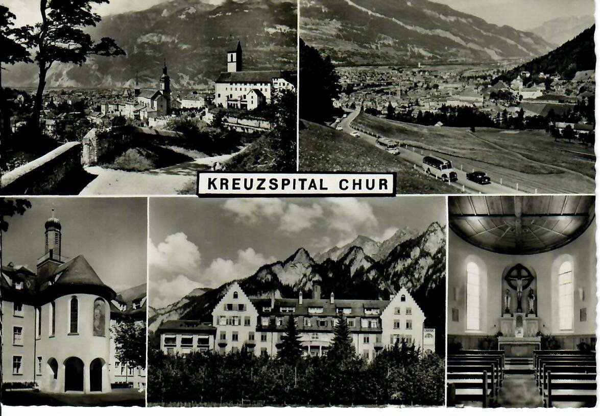 Cartes postales: Kreuzspital Chur – D'occasion à Hochdorf par Ziegel-16