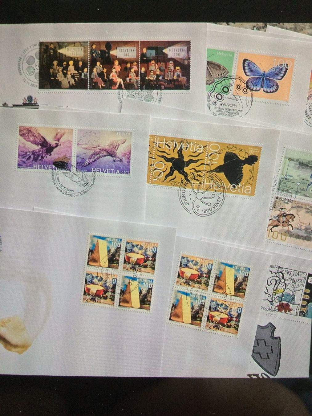 Tous les timbres: Ersttagscouverts – Neuf (Voir description) à Kilchberg ZH par APZ4BWM2 2