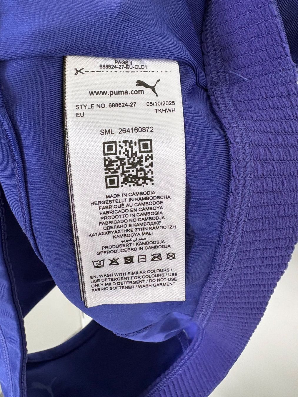 Puma Top: PUMA Sport bra - Size L - never worn – Usato da Muzzano venduto da Sidney_3 2