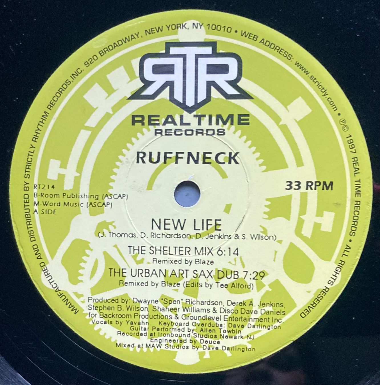 Vinyles: RUFFNECK - NEW LIFE – D'occasion à Poliez-Pittet par Newtown-Records 2