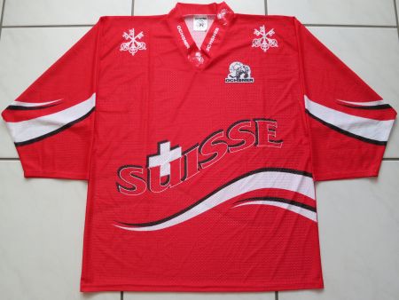 Ochsner Eishockey Heimtrikot Nati SUISSE - SCHWEIZ - 1997